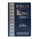 Bíblia King James Atualizada Letra Jumbo Coverbook Compacta Azul