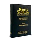 Biblia Letra Hiper Gigante ARC Harpa E Corinhos Zíper Preta - - Bíblia -  Magazine Luiza