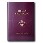 Bíblia Luxo Vinho - Letra grande 6ª Edição - Tradução Oficial - CNBB - Editora CNBB