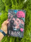 Biblia NVI Glitter 100% Leão Deus Pai - com indice