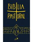 Bíblia Pastoral, Letra Grande - Capa Cristal Azul - Paulus