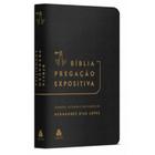 Bíblia Pregação Expositiva - Preto - HAGNOS