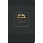 Bíblia RC, Letra Gigante Com Cantor Cristão Preta