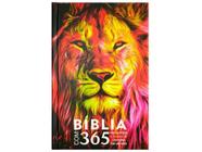 Bíblia Sagrada 365/ Reflexões E Plano De Leitura/ Capa Dura Leão Fogo/ Cpp -