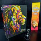 Bíblia sagrada adolescente evangelica novo leão fogo kt