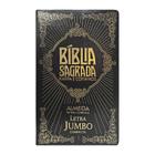 Bíblia Sagrada ARC Harpa Letra Jumbo Coverbook Compacta Preta