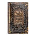 Bíblia Sagrada ARC Letra Gigante Capa Dura Vintage Couro