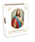 Bíblia Sagrada Católica Grande Edição Luxuosa Branca