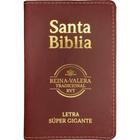 Bíblia Sagrada em Espanhol Reina Valera Tradicional  Letra SuperGigante  Couro  Vino