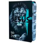 Bíblia Sagrada Evangélica Com Índice Abas Adesivas leao judá