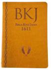 Bíblia Sagrada King James 1611 Ampliada Ultrafina Letra Normal Mostarda