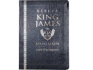 Bíblia Sagrada King James Atualizada 1611 Fiel Letra Hipergigante Preta capa Coverbook