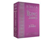 Bíblia Sagrada King James Atualizada Rosa Kja Letra Jumbo Capa Coverbook CPP