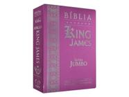 Bíblia Sagrada King James Atualizada Rosa Kja Letra Jumbo Capa Coverbook