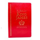 Biblia sagrada King James Slim Atualizada vermelha luxo