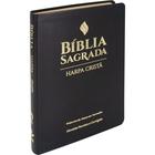 Bíblia Sagrada Letra Grande com Harpa Cristã - Capa Semiflexível Ilustrada: Almeida Revista e Corrig