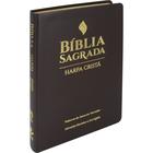 Bíblia Sagrada Letra Grande Edição com Letras Vermelhas e Harpa Cristã