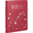 Bíblia Sagrada Letra Grande Revista e Atualizada Média Pink