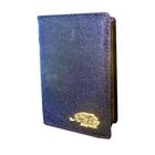 Bíblia Sagrada Letra Hiper Gigante - Gold Glitter 3D Roxa - C/ Harpa - 14x21cm
