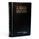 Bíblia Sagrada Letra Super Legível Referências Palavra de Cristo em Evidência Índice Preta Almeida Corrigida Fiel SBTB
