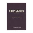 Bíblia Sagrada - NAA - Letra Gigante - Capa Pu Marrom - SBB