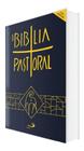 Bíblia Sagrada Nova Pastoral Média Capa Cristal Edição Especial - Editora Paulus