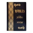 Bíblia Sagrada  NVI  Letra Jumbo  Capa Luxo Coverbook  Preta Cristã Evangélica Gospel Índice Crente Feminina Mulher