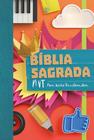 Biblia sagrada nvt - colagem - letra normal/brochura c/ orelhas