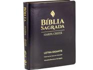 Bíblia Sagrada Preta- Harpa Cristã- CPAD Grande- Palavras de Jesus em Vermelho- Letra Gigante- ARC