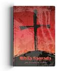 Bíblia Sagrada RC Cruz Artística Capa Dura