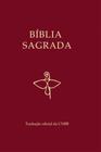 Bíblia Sagrada Tradução Cnbb Média Capa Dura Vinho Semi Luxo