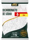 Bicarbonato de Sódio 6 X 1kg Sabor Verde