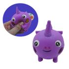 Bichinho Apertar Squishy Fidget Toy Unicórnio/Coelho Roxo