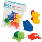 Bichinhos para Banho Animais Marinhos 4 Unidades 11780 - Buba