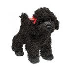 Bicho de pelúcia Douglas Gigi Black Poodle Dog 18 cm de pelúcia