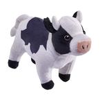 Bicho de Pelúcia Eco Cow Pocketkins Wild Republic - 12cm