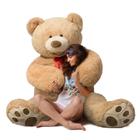 Bicho de pelúcia gigante de pelúcia Teddy Bear HollyHome 150 cm marrom