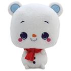 Bicho de pelúcia GUND Drops Benny Burr Snowman Teddy Bear 15 cm