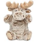 Bicho de pelúcia Hand Puppet DolliBu Moose Plush para crianças