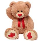 Bicho de pelúcia Teddy Bear MaoGolan Giant 35 com coração vermelho