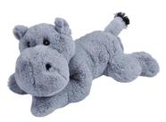 Bicho de pelúcia Wild Republic ECokins Hippo 30 cm com 16 garrafas