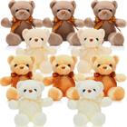 Bichos de pelúcia Skylety Bears, 10 peças de brinquedo de pelúcia macio de 30 cm