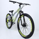 Bicicleta 26 vikingx 21v shimano - tuff x-35 - cinza