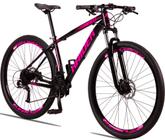 Bicicleta 29 Raider Z3X Pro 27V Câmbio Traseiro Shimano Altus Freio Hidráulico Suspensão com Trava