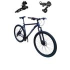 Bicicleta Absolute Nero 5 Aro 29 24 Velocidades MTB AL Suspenção Dianteira 80mm Câmbios SHIMANO