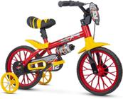 Bicicleta Aro 12 Infantil Menino Motor X Selim PU Nathor