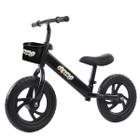 Bicicleta Aro 12 Sem Pedal Importway Bike Balance Preta