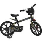 Bicicleta Aro 14 Batman Aço Preto - Bandeirante