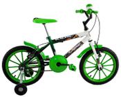 Bicicleta Aro 16 Infantil Menino Kids Verde