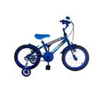 Bicicleta Aro 16 Infantil Menino Roda Lateral Reforçada e Lubrificada